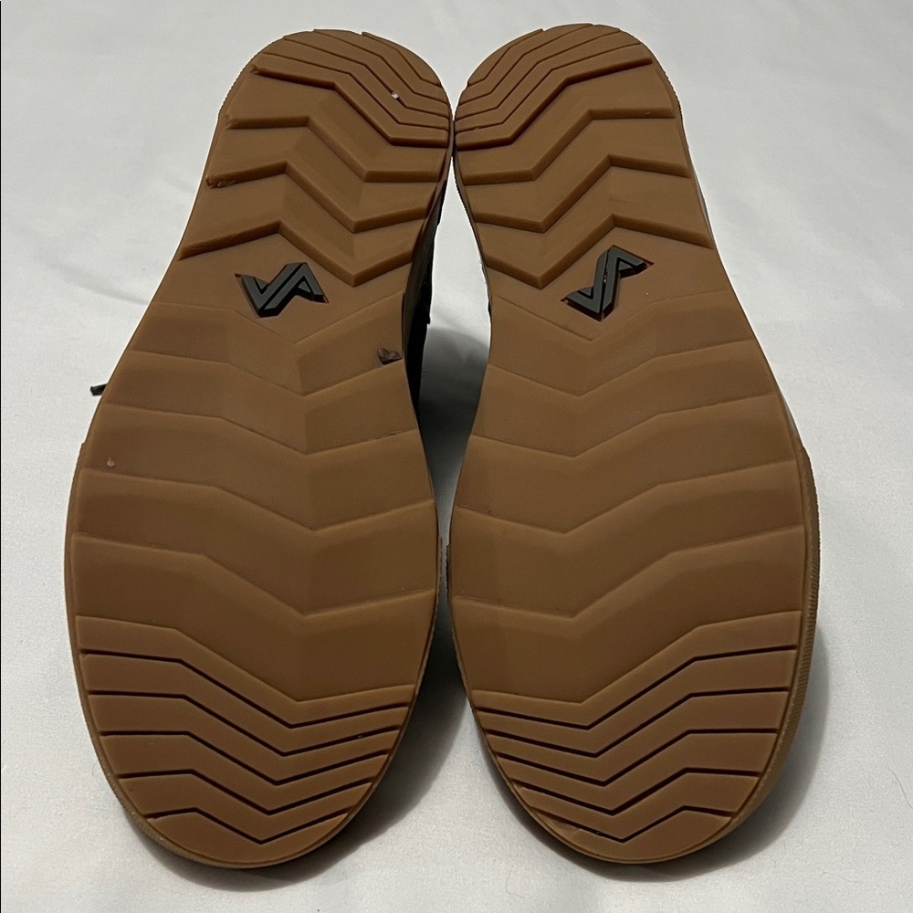 Forsake Lucie Mid Grey Suede Hiking Sneakers - Picture 9 of 10